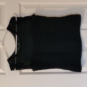 Forever 21 Sheer Black Top